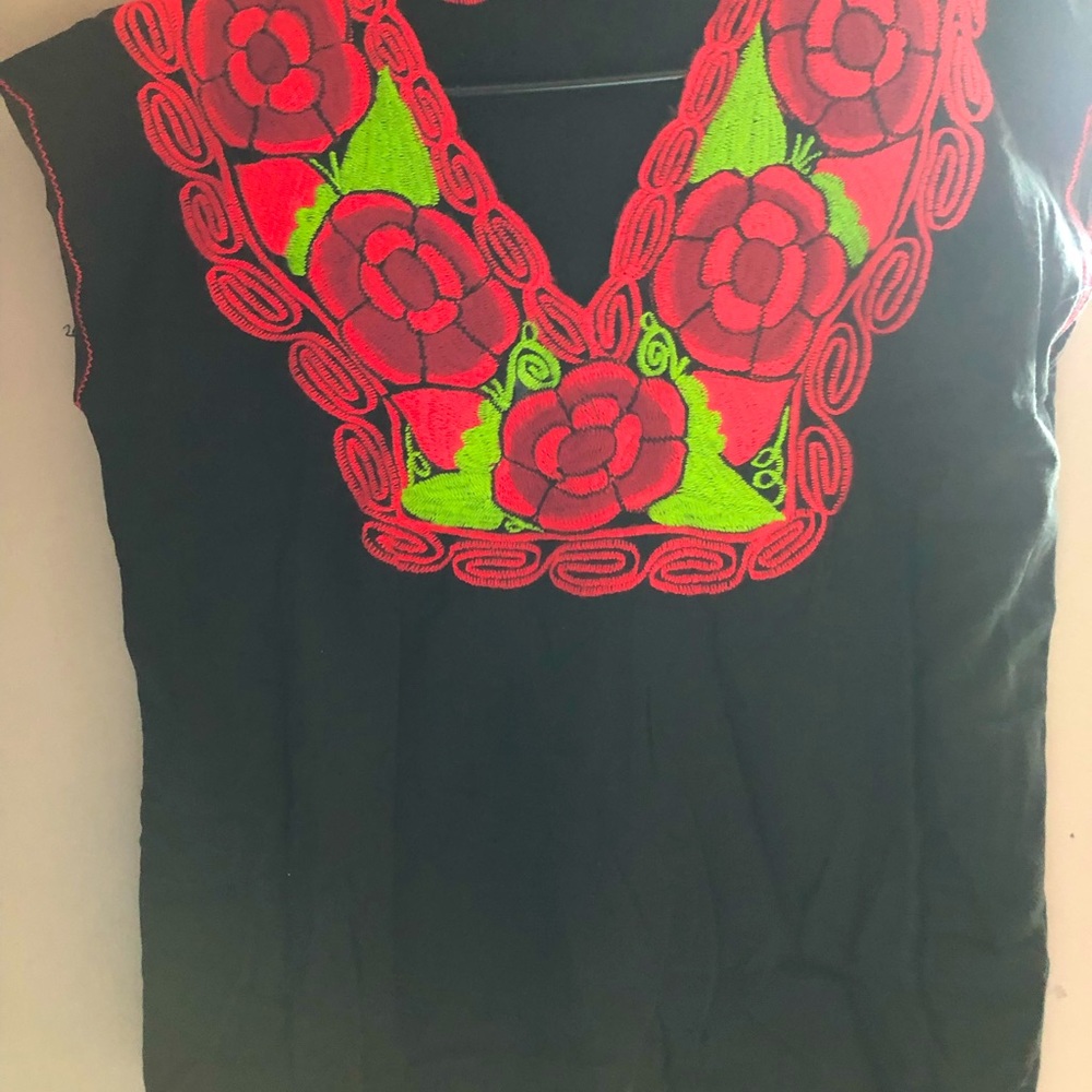Mexican Floral Top